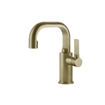 Смеситель для умывальника Gessi Inciso, Bruched Brass… - Фото №1