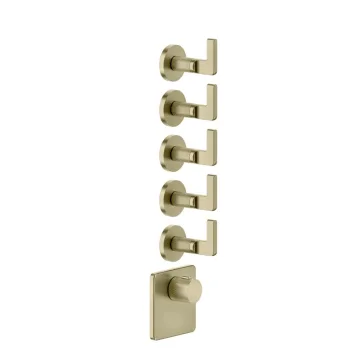 Термостат Gessi Inciso, 5 незалежних виходи, зовнішня… - Фото №1
