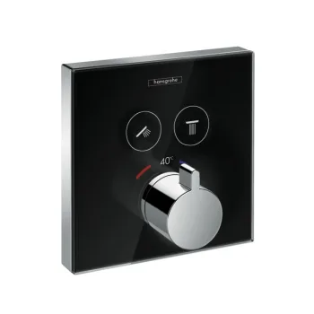 Термостат Hansgrohe ShowerSelect Glass (15738600) - Фото №1