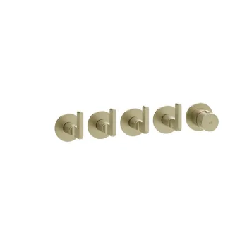 Термостат Gessi Inciso, 4 независимых выхода, внешняя… - Фото №1