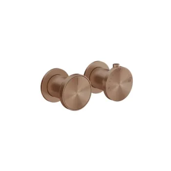 Термостат для душа Gessi Origini внешняя часть, Copper… - Фото №1