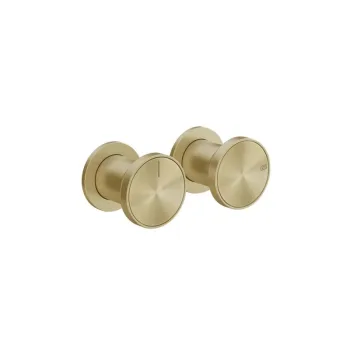 Змішувач для душу Gessi Origini на 2 виходи, Bruched… - Фото №1