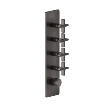Термостат Gessi Inciso, 4 незалежних виходи, зовнішня… - Фото №1