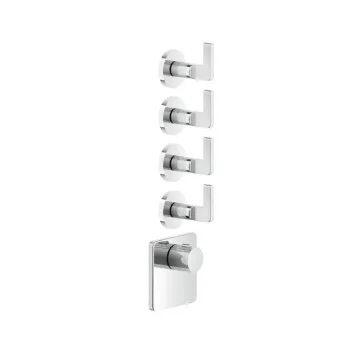 Термостат Gessi Inciso, 4 незалежних виходи, зовнішня… - Фото №1