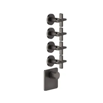 Термостат Gessi Inciso, 4 незалежних виходи, зовнішня… - Фото №1