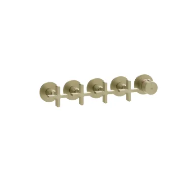 Термостат Gessi Inciso, 4 независимых выхода, внешняя… - Фото №1