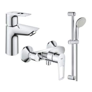 Набор смесителей для душа Grohe BauLoop, хром (UA123220S0) - Фото №1