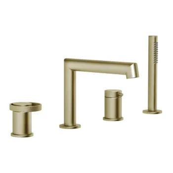 Смеситель для ванны Gessi Anello, на 4 отверстия,… - Фото №1