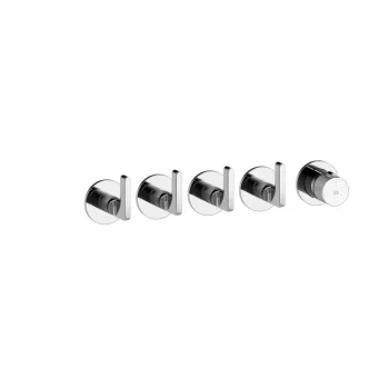 Термостат Gessi Inciso, 4 независимых выхода, внешняя… - Фото №1