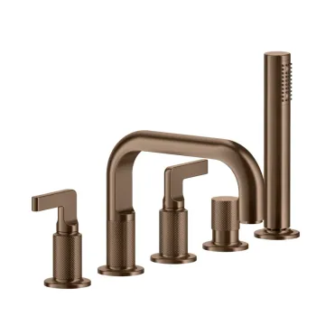 Смеситель для ванны Gessi Inciso на 5 отверстий, излив,… - Фото №1