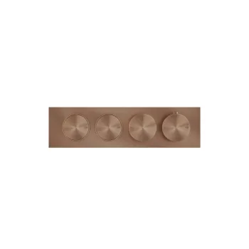 Термостат для душа Gessi Origini внешняя часть, Copper… - Фото №1