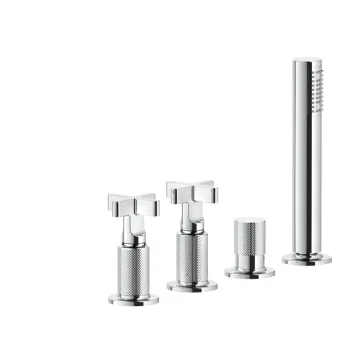Смеситель для ванны Gessi Inciso, на 4 отверстия,… - Фото №1