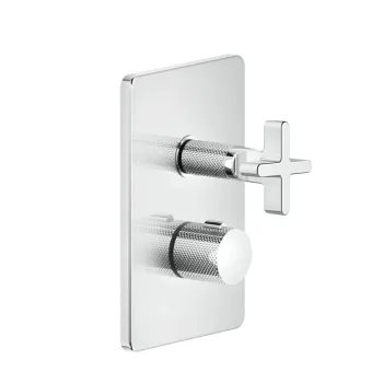 Термостат Gessi Inciso, на 3 выхода внешняя часть,… - Фото №1