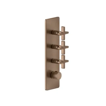 Термостат Gessi Inciso, 3 незалежні виходи, зовнішня… - Фото №1