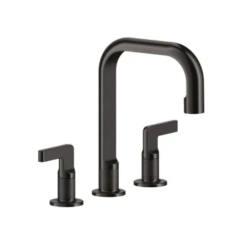Змішувач для умивальника Gessi Inciso середній, Black… - Фото №1