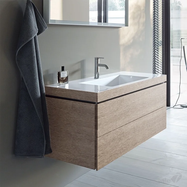 Тумба з умивальником Duravit L-Cube, кашемировий дуб (LC6927O1111) - Фото 2