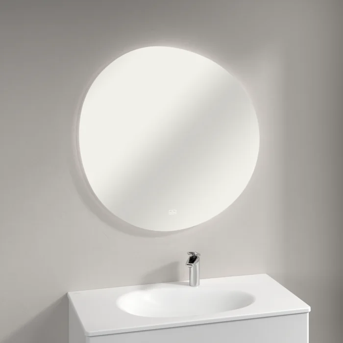 Дзеркало Villeroy&Boch Antao, 90х88, 5х38 см, настінне, з підсвічуванням (L4809000) - Фото 2