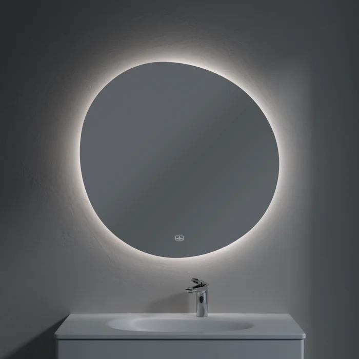Дзеркало Villeroy&Boch Antao, 90х88, 5х38 см, настінне, з підсвічуванням (L4809000) - Фото 3