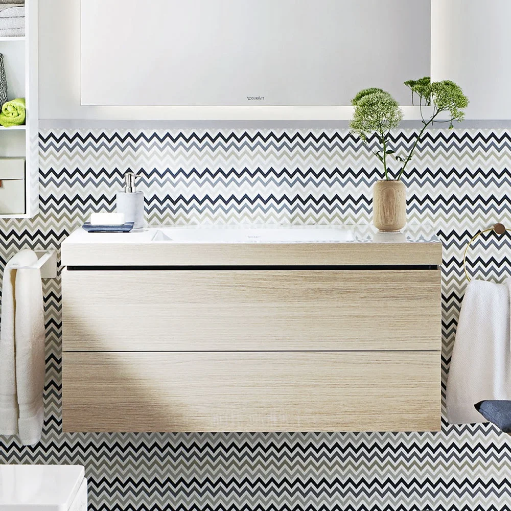 Тумба c умивальником Duravit L-Cube, кашеміру дуб (LC6928N1111) - Фото 2