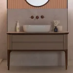 Консоль подвесная Noken Liem под подвесной модуль118см, орех (100253669) - Фото 2