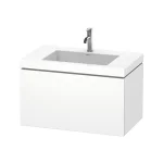 Умивальник із підвісною тумбочкою c-bonded Duravit Vero Air, 80x48 (LC69170) - Фото 1