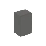 Шкафчик Geberit Smyle Square с одной дверью: B=36 см, H=60 см, T=32.6 см, темно-серый (500.359.JK.1) - Фото 1