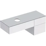 Тумба для накладной раковины Geberit VariForm 135 см, белый (501.189.00.1) - Фото 1