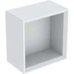 Стеллаж Geberit iCon квадратный: B=22.5см, H=23.3см, T=13.2см, Белый/Покрытие матовое (502.321.01.3) - Фото 1