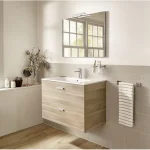 Тумба з умивальником Roca Victoria Basic 600х460, береза (A855854422) - Фото 2