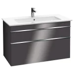 Тумба под умывальник Villeroy&Boch Venticello 753х590х502, серый глянец (A92501FP) - Фото 1