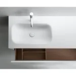 Комплект мебели Falper Viaveneto 120х45х45 см, белый матовый (AC9120B0/PBC120SX/DQWB0) - Фото 2