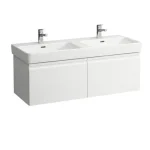 Тумба под двойной умывальник Laufen Pro 39.2х45.5х126, белый (H4835710964751) - Фото 1