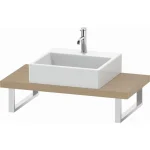 Стільниця Duravit L-Cube 900x480х45 мм, дуб середземноморський (LC100C07171) - Фото 1