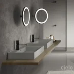 Зеркало Cielo Pluto, черный матовый (PLSPFE) - Фото 1