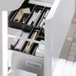 Комплект мебели BurgBad Iveo 1200х492х721 мм, F2833 белый глянец (SFEN120F2833G0161C0001_1) - Фото 2