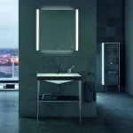 Консоль напольная с умывальником Duravit XViu 60x48, черный матовый (XV4714OB285) - Фото 3