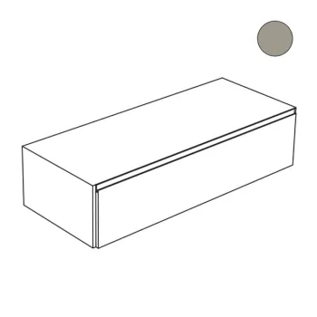 Тумба под умывальник Nic Design Elen 120 MDF, 120х50х28… - Фото №1