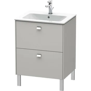 Комплект тумбы напольной Duravit Brioso 62х47.9, Concrete… - Фото №1