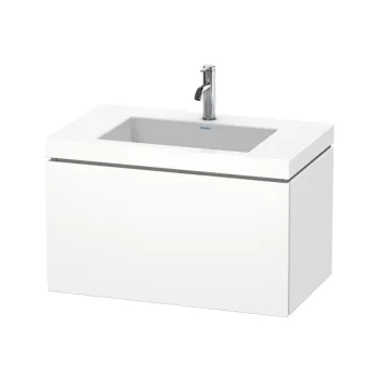 Умывальник с подвесной тумбочкой c-bonded Duravit… - Фото №1