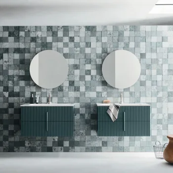 Тумба с умывальником Arbi Code Wave 12 86х50.8 см, Grigio Baltico opaco (Code Wave 12)