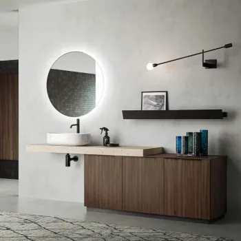Тумба с умывальником Arbi Inka 12 235.2х50.5 см, ель… - Фото №1