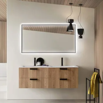 Тумба с умывальником Arbi Inka 17 141х50.8 см, дуб… - Фото №1