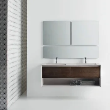 Тумба с умывальником Arbi Materia 04 140.6х50.5 см,… - Фото №1