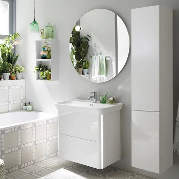 Комплект мебели BurgBad Iveo 800х492х721 мм с LED… - Фото №1