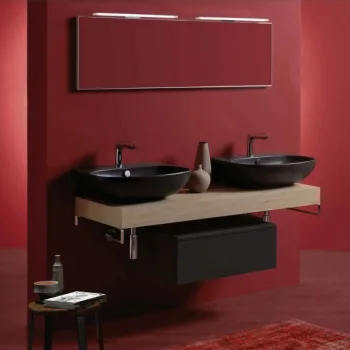 Шкаф под столешницу Simas Vignoni 70x46, антрацит матовый (VIM3)