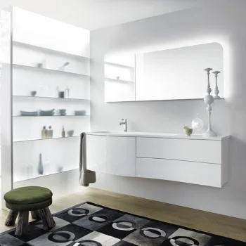 Комплект мебели BurgBad Sinea 1.0 1610х490х475 мм,… - Фото №1