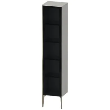 Пенал Duravit XViu 400x360x1770 мм, Black Matt/White Super Matt (XV1375RB284)