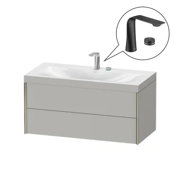 Тумба подвесная с умывальником Duravit XViu 100x50.3x48… - Фото №1