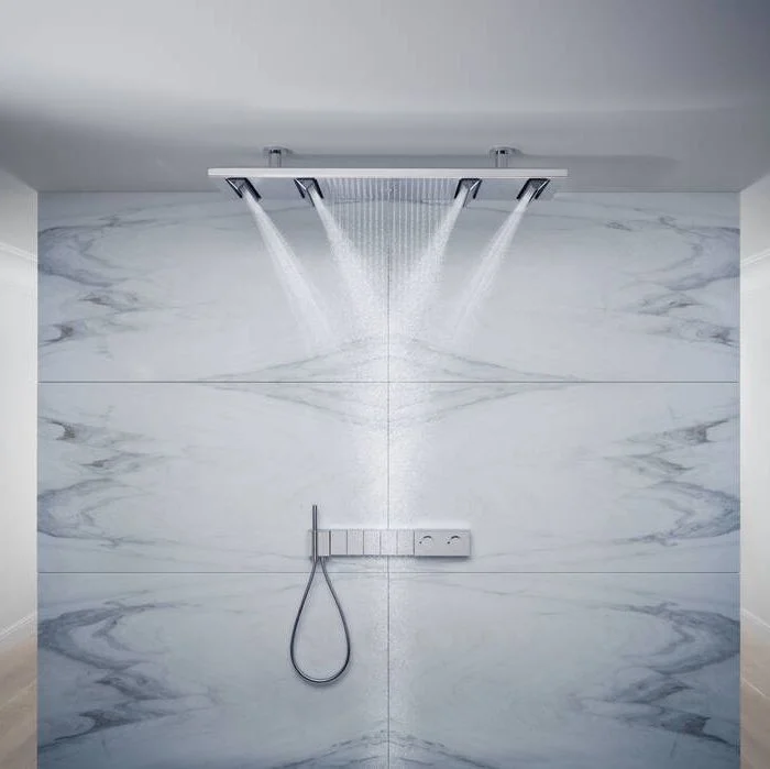 Верхній душ AXOR ShowerHeaven 1200х300 4jet, хром (10637000) - Фото 2