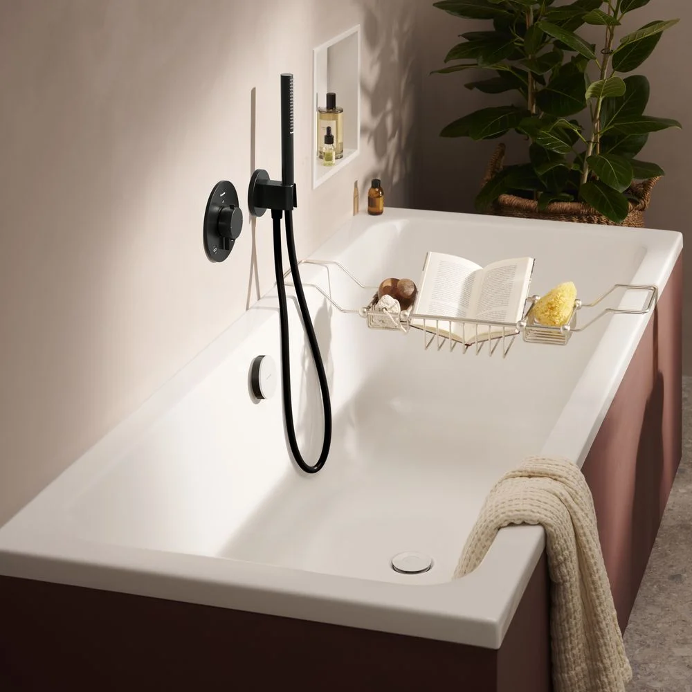 Ручной душ Hansgrohe Pulsify S 100 1jet EcoSmart, Brushed Black Chrome (24125340) - Фото 2